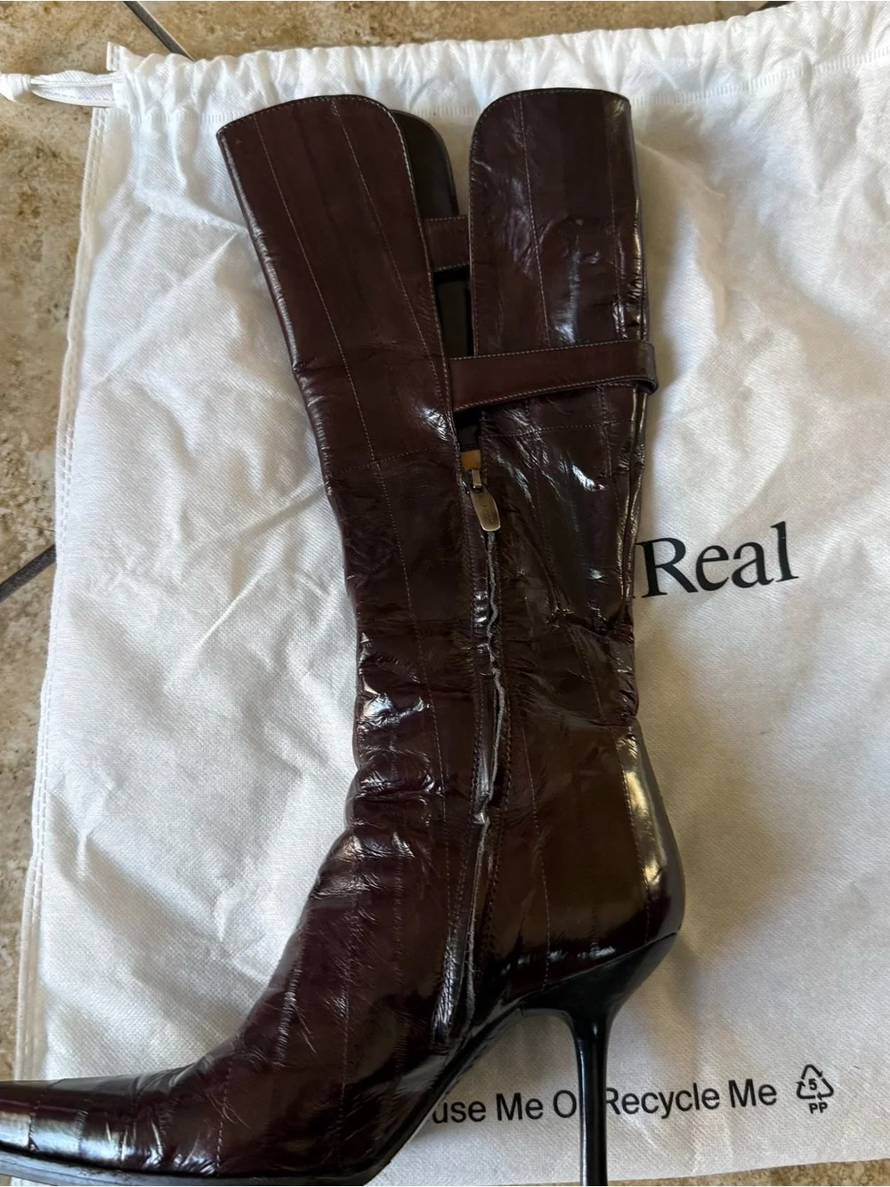 Sergio Rossi Womens Leather Boots - Picture 2 of 9